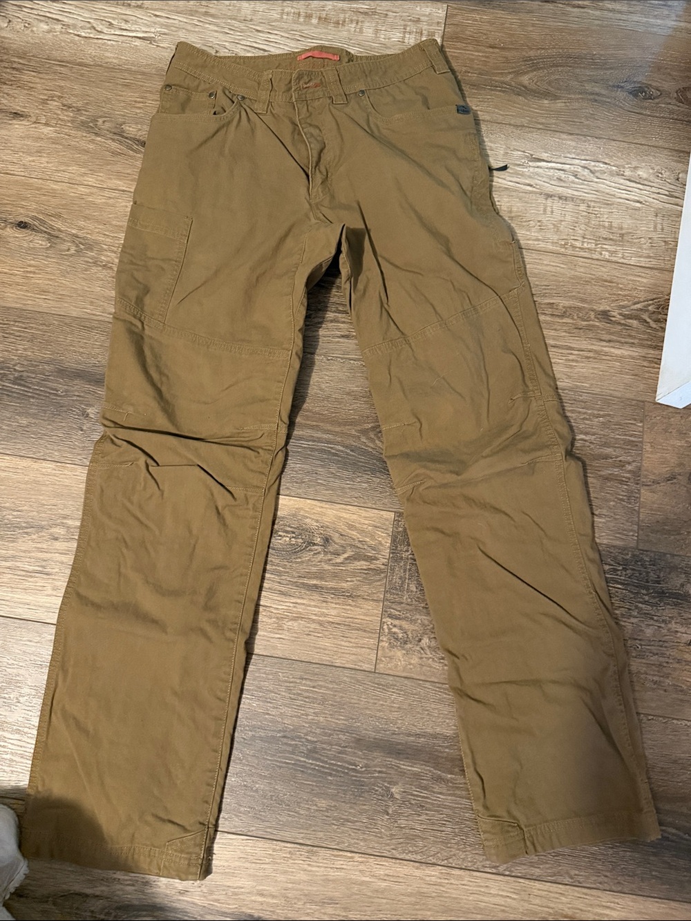 L.L. Bean Men's Cargo Work Pants - Brown/Tan